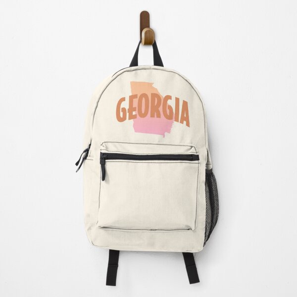 Item preview, Georgia - Retro Style Curved Text with State Shape designed and sold by chosenhomes.