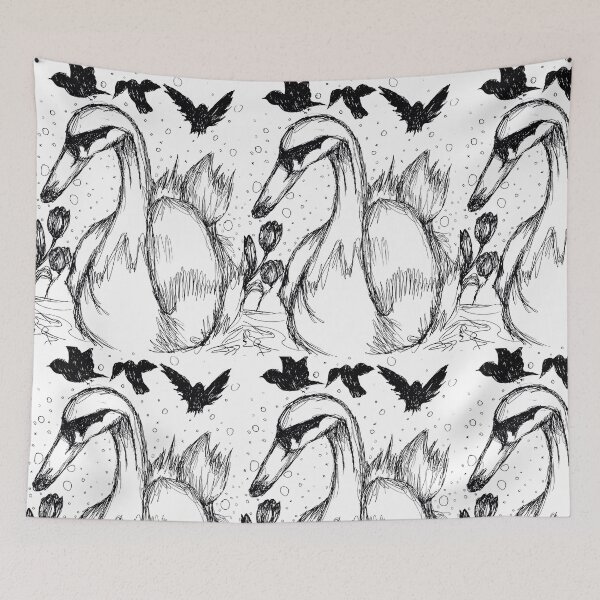 Item preview, Sitting swan designed and sold by Luhxyraa.