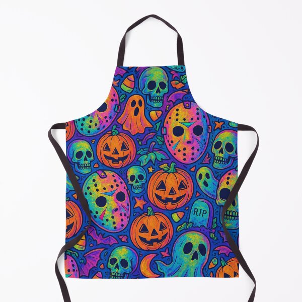 Item preview, Psychedelic Slasher Halloween Chaos – All-Over Print designed and sold by getpressedshirt.