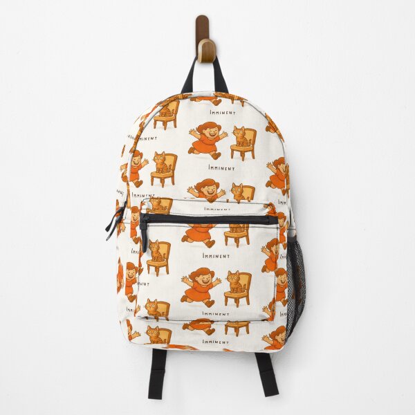 Item preview, Imminent — Funny Cat and Kid Cartoon Humor Illustration designed and sold by Loving Nature Gifts.