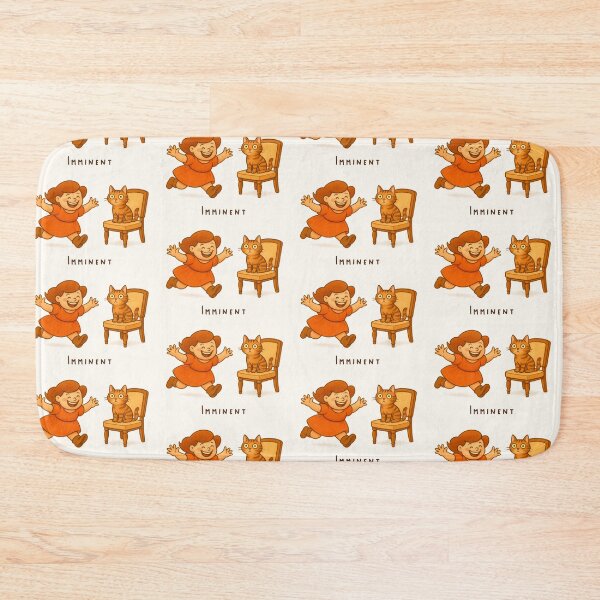Item preview, Imminent — Funny Cat and Kid Cartoon Humor Illustration designed and sold by Loving Nature Gifts.