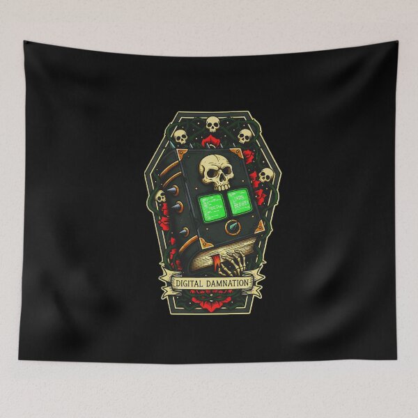 Item preview, Necro-Nomicon: The Gamer's Last Save designed and sold by CoffinsArt.