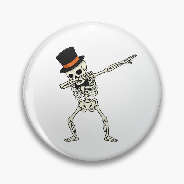 Item preview, Dab Skeleton | Funny Halloween Meme designed and sold by Asteriads.