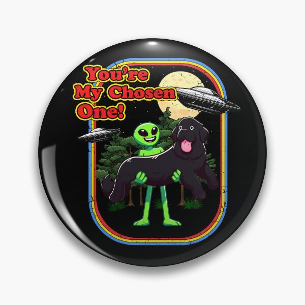 Item preview, Funny Newfoundland Newfie Alien Chosen One UFO Mom Dad Kids designed and sold by rafaeltto.