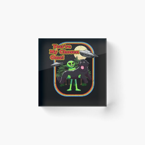 Item preview, Funny Newfoundland Newfie Alien Chosen One UFO Mom Dad Kids designed and sold by rafaeltto.