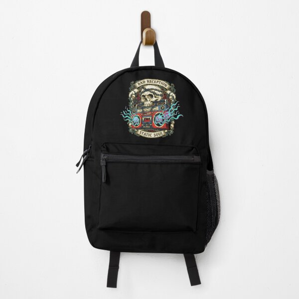 Item preview, Static Soul: Bad Reception Skull Boombox designed and sold by CoffinsArt.