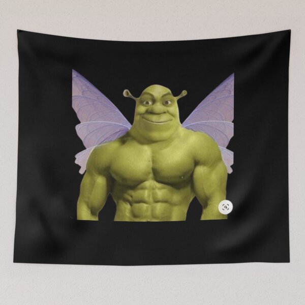 Item preview, Shrek Meme - Shrek Butterfly Classic T-Shirt designed and sold by BRANDROBINSON.