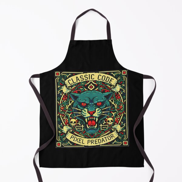 Item preview, Pixel Predator: Classic Code Beast designed and sold by CoffinsArt.