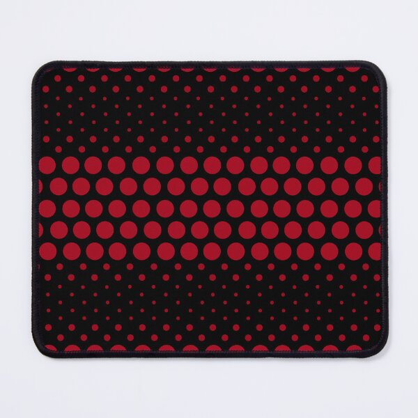 Item preview, Dotwave Red Polka Dots on Black designed and sold by POLKAIWERX.