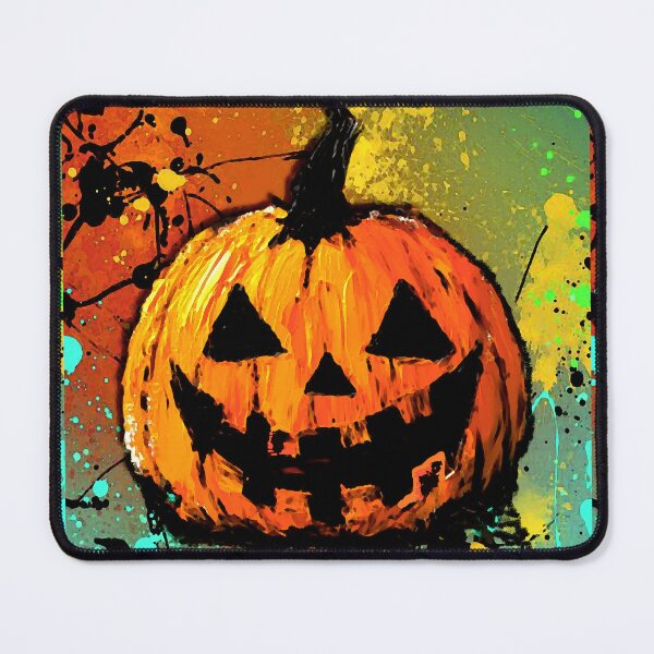 Item preview, Jack-o'lantern Abstract Painting designed and sold by ViaARTfactory.