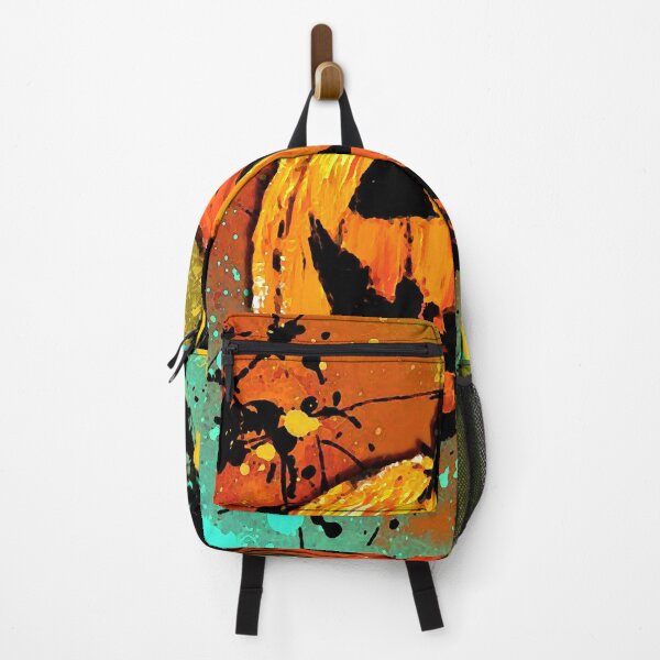 Item preview, Jack-o'lantern Abstract Painting designed and sold by ViaARTfactory.