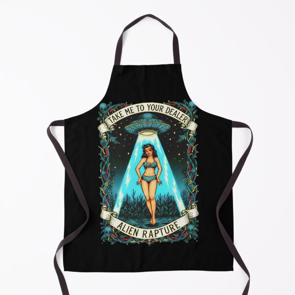 Item preview, Take Me to Your Dealer: Alien Vintage Girl Rapture designed and sold by CoffinsArt.