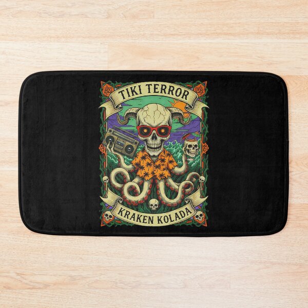Item preview, Kraken Kolada: The Ultimate Hawaii Tiki Terror designed and sold by CoffinsArt.
