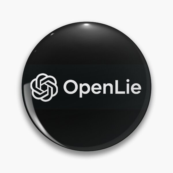 Item preview, OpenAI - ChatGPT parody AI hype & secrecy designed and sold by Brand  Busters.