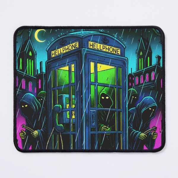 Item preview, Hellphone Booth: Call Waiting for Satan designed and sold by CoffinsArt.