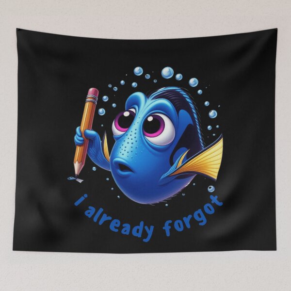 Item preview, Dory , i already forgot Active T-Shirt designed and sold by BRANDROBINSON.