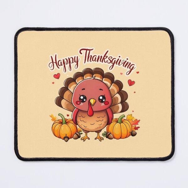 Item preview, Kawaii Turkey | Cute Thanksgiving designed and sold by Uglyandcute.
