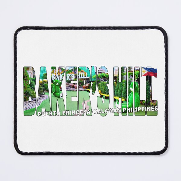 Item preview, BAKER'S HILL - Puerto Princesa Palawan Philippines with flag designed and sold by Adam Gormley.