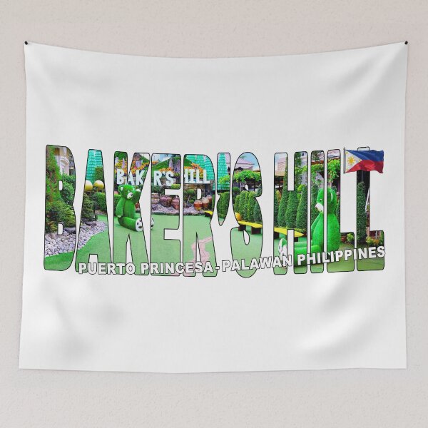 Item preview, BAKER'S HILL - Puerto Princesa Palawan Philippines with flag designed and sold by Adam Gormley.