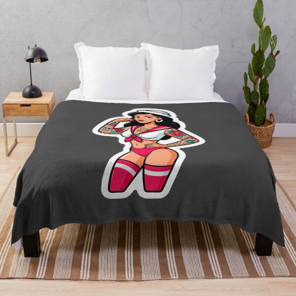 Item preview, Retro Tattooed Sailor Pinup Girl Burlesque Art designed and sold by PinUpPizzazz.