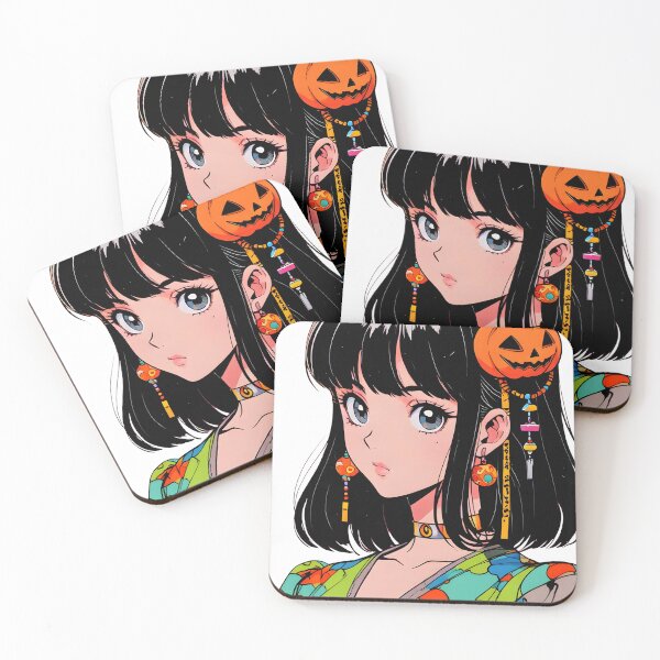 Item preview, Sticker retro girl halloween designed and sold by RadiantGraphics.