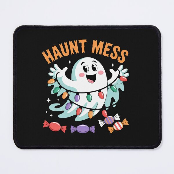 Item preview, Haunt Mess Cute Ghost with Candy and Lights Halloween designed and sold by Vastingan.
