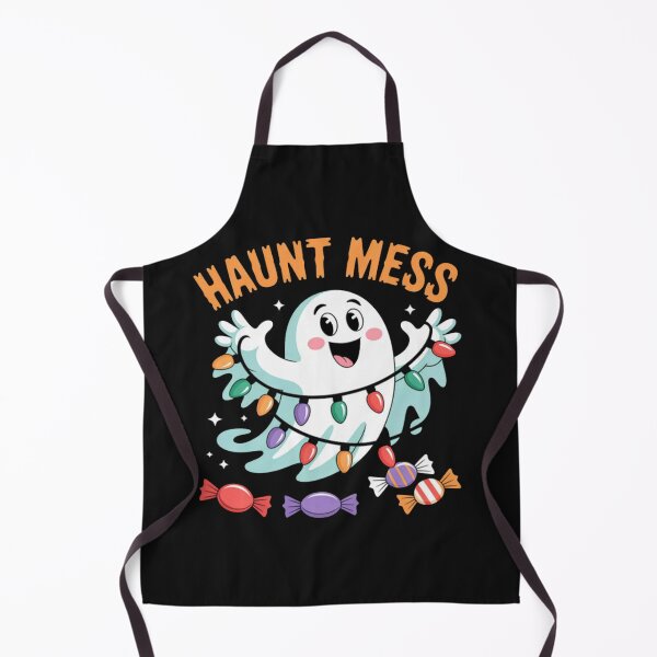 Item preview, Haunt Mess Cute Ghost with Candy and Lights Halloween designed and sold by Vastingan.