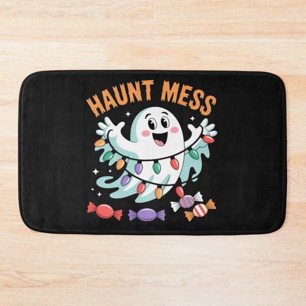 Item preview, Haunt Mess Cute Ghost with Candy and Lights Halloween designed and sold by Vastingan.
