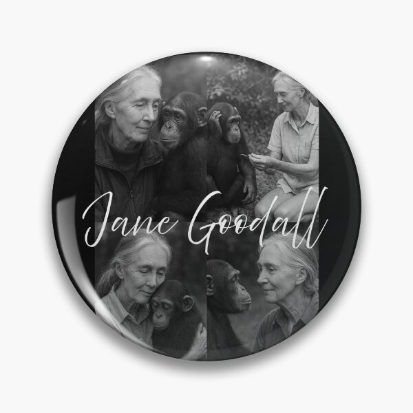 Item preview, Jane Goodall Collage designed and sold by Dragon Space.