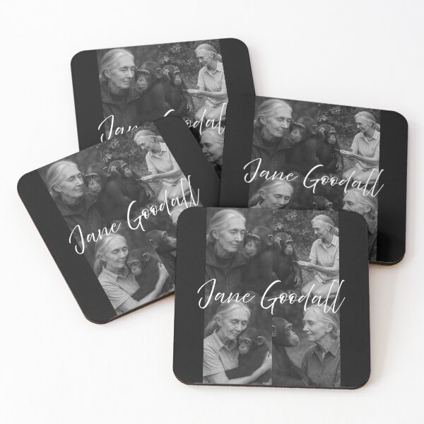 Item preview, Jane Goodall Collage designed and sold by Dragon Space.