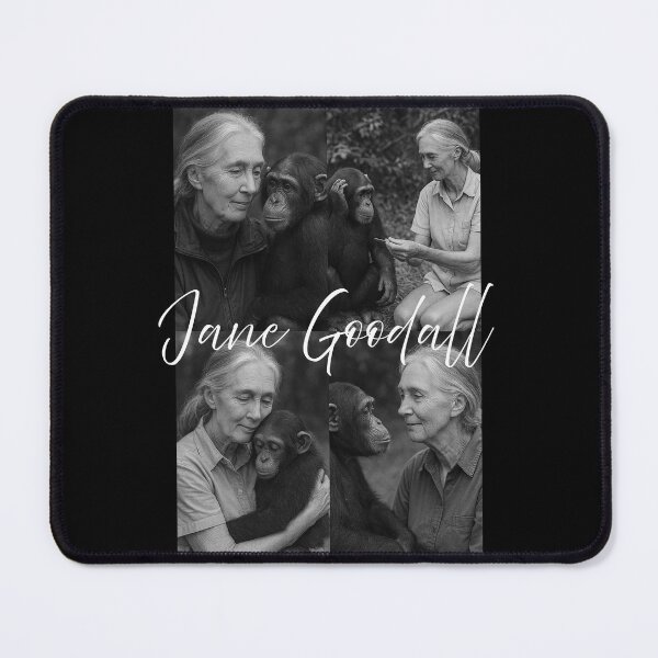 Item preview, Jane Goodall Collage designed and sold by Dragon Space.