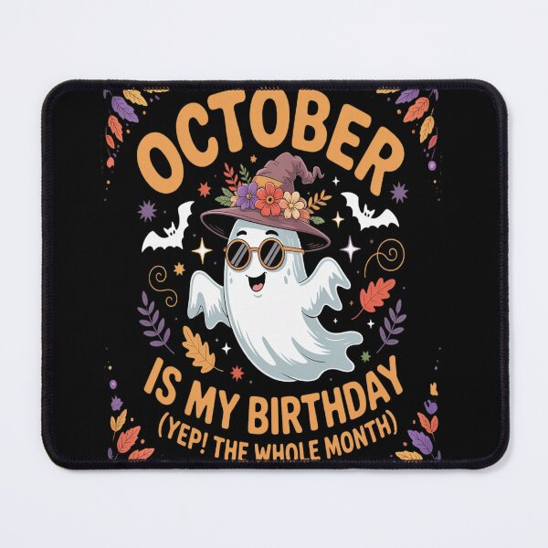 Item preview, October Is My Birthday yep The Whole Month October funny designed and sold by VladoZork.