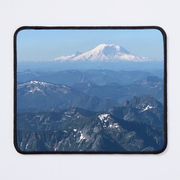 Item preview, Mount Rainier with Cascade Mountains designed and sold by flyscenicair.