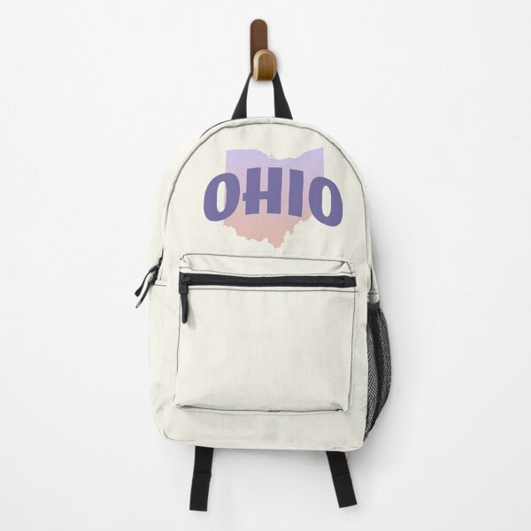 Item preview, Ohio - Retro Style Curved Text with State Shape designed and sold by chosenhomes.