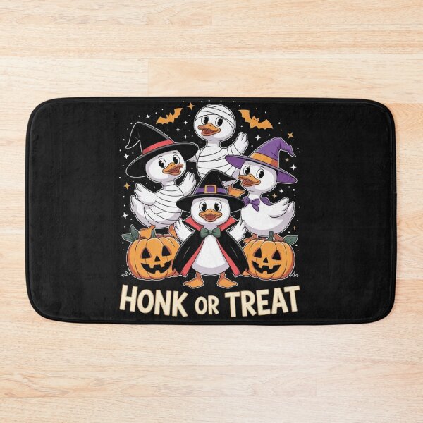 Item preview, Honk or Treat Goose Shirt Cute Halloween Pumpkin Ghost designed and sold by Vastingan.