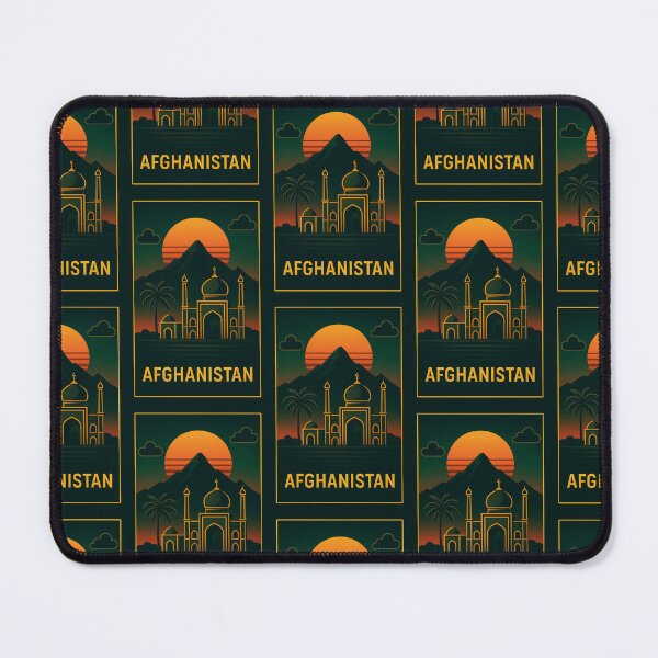 Item preview, Afghanistan Neon Travel designed and sold by Thistle-TShop.