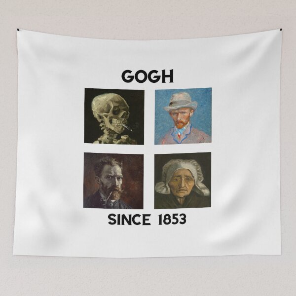 Artikelvorschau, Vincent Van Gogh Seit 1853 Schwarz entworfen und verkauft von thecooltable.
