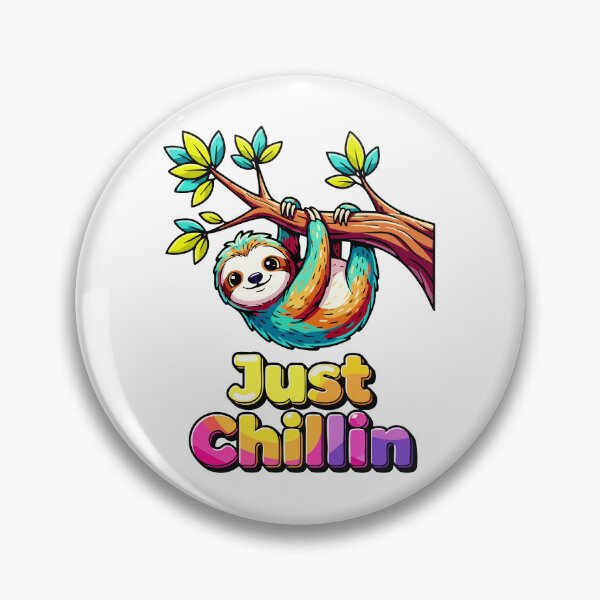 Item preview, Just Chillin Funny Sloth Pet  designed and sold by Tong4130.