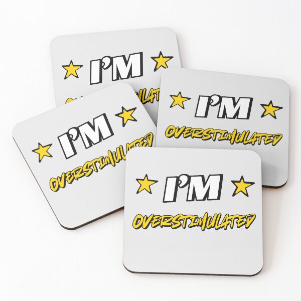 Item preview, I’m overstimulated  designed and sold by My-rude-wallart.
