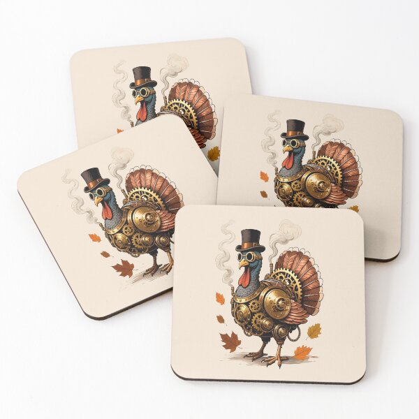 Item preview, Steampunk Turkey | Vintage Mechanical Thanksgiving T-Shirt designed and sold by Uglyandcute.