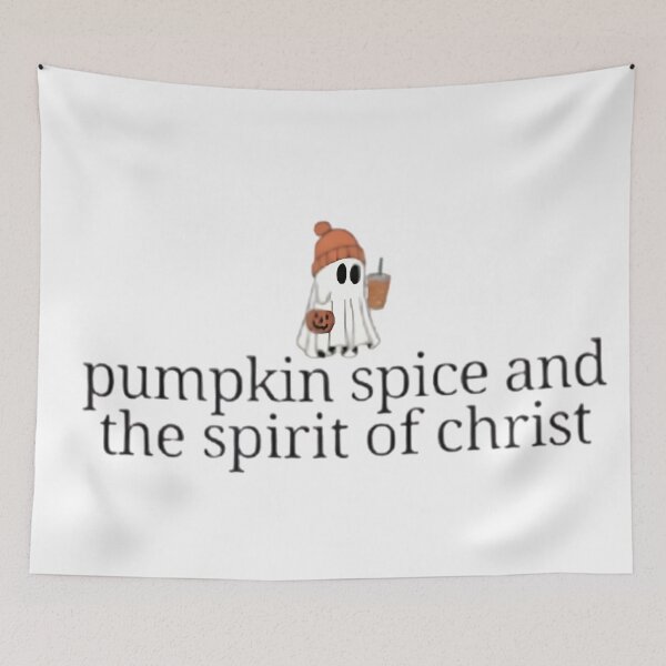 Item preview, Pumpkin Spice and the Spirit of Christ Shirt – Cute Christian Ghost Fall Tee designed and sold by franklewis.