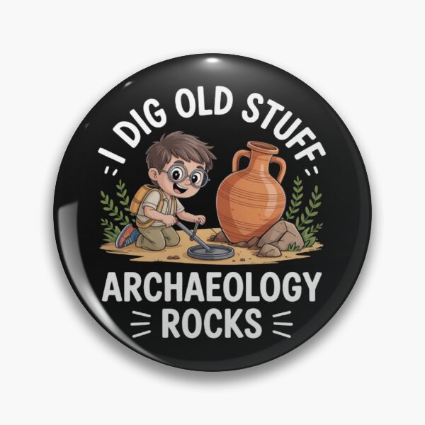 Item preview, I Dig Old Stuff Archaeology Rocks designed and sold by Vastingan.