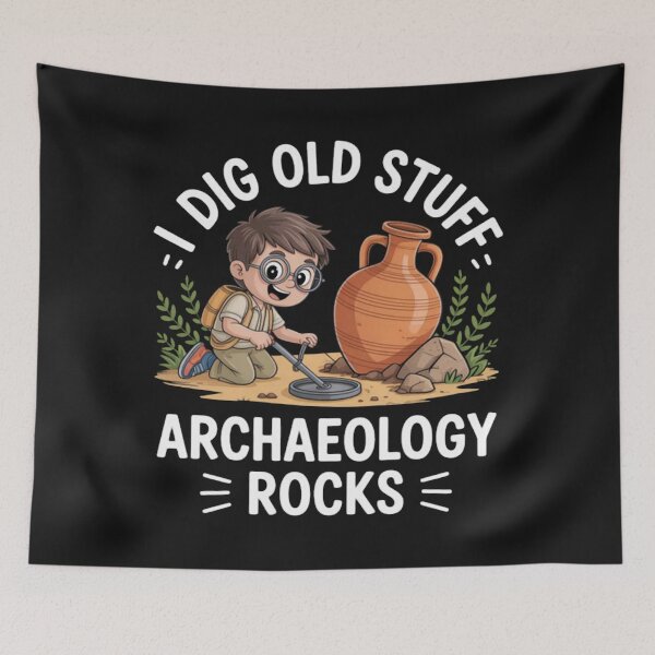 Item preview, I Dig Old Stuff Archaeology Rocks designed and sold by Vastingan.