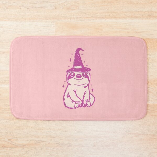 Item preview, Magical Sloth Witch in Pink Minimalist Style designed and sold by chillaxcats.