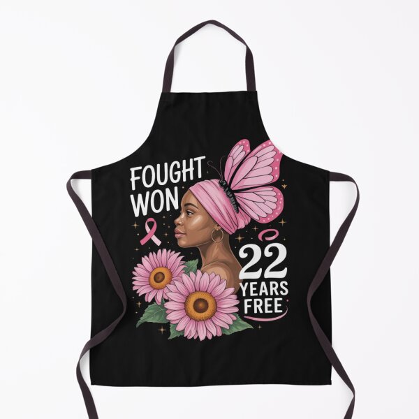 Item preview, I Fought I Won 22 Year Free Breast Cancer Black designed and sold by Vastingan.