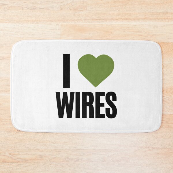 Item preview, I Heart Green Wires - Badge Design  designed and sold by Danieljones2.