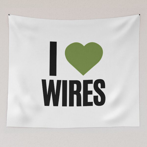 Item preview, I Heart Green Wires - Badge Design  designed and sold by Danieljones2.
