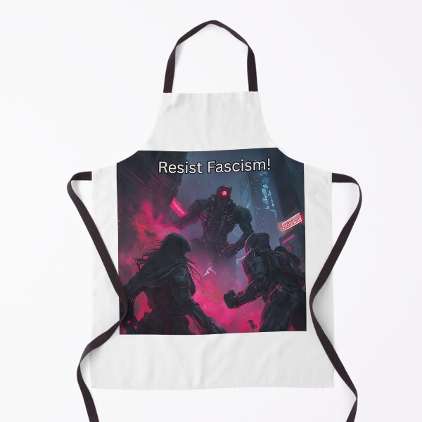 Item preview, "Resist the Machine: Cyberpunk Fascism Uprising" designed and sold by Fortress76.
