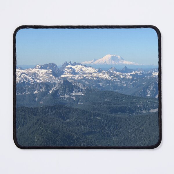 Artikelvorschau, Chimney Rock Cascade Mountains mit Mount Rainier entworfen und verkauft von flyscenicair.