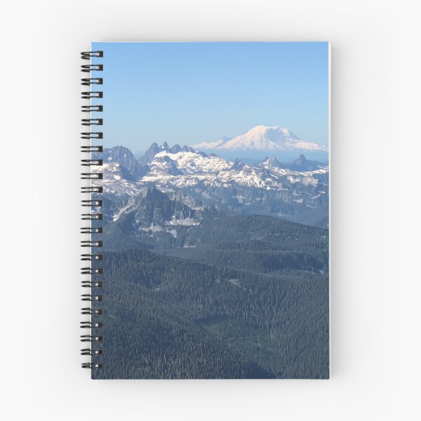 Artikelvorschau, Chimney Rock Cascade Mountains mit Mount Rainier entworfen und verkauft von flyscenicair.